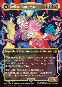 Kefka, Court Mage // Kefka, Ruler of Ruin Final Fantasy Alternate Art